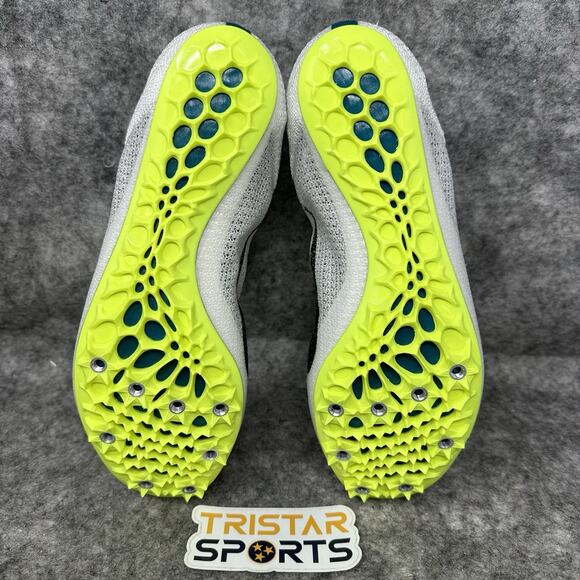 Nike Zoom Superfly Elite 2 Track Shoes Mens Size 10 White Spruce FZ9662-100 - Picture 6 of 10